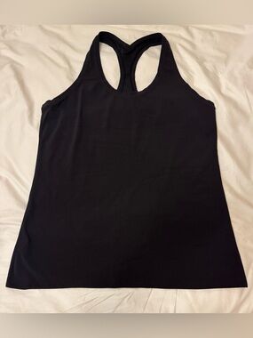 lululemon athletica Black Cool Racer Racerback Tank.